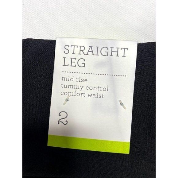 Style & Co Tummy Control Pants Black 2 Comfort - Picture 8 of 9